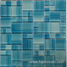 swimming pool blue glass versailles thinset mortar tile